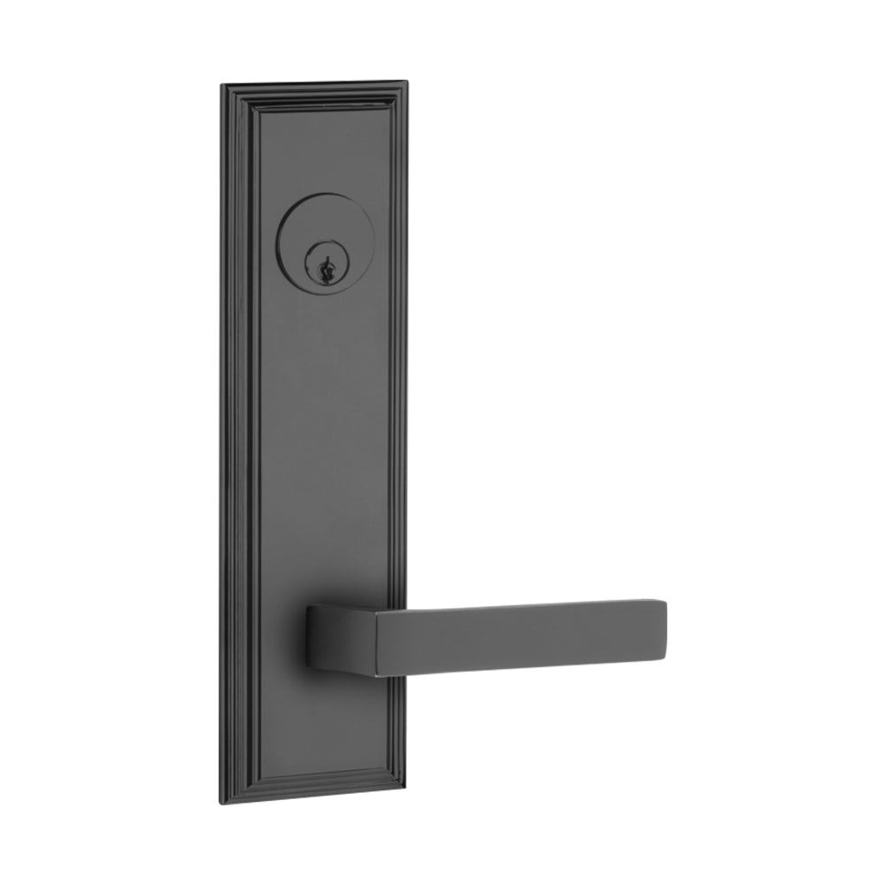 WILSHIRE 5 1/2” C-TO-C KEYED - Sideplate Lockset