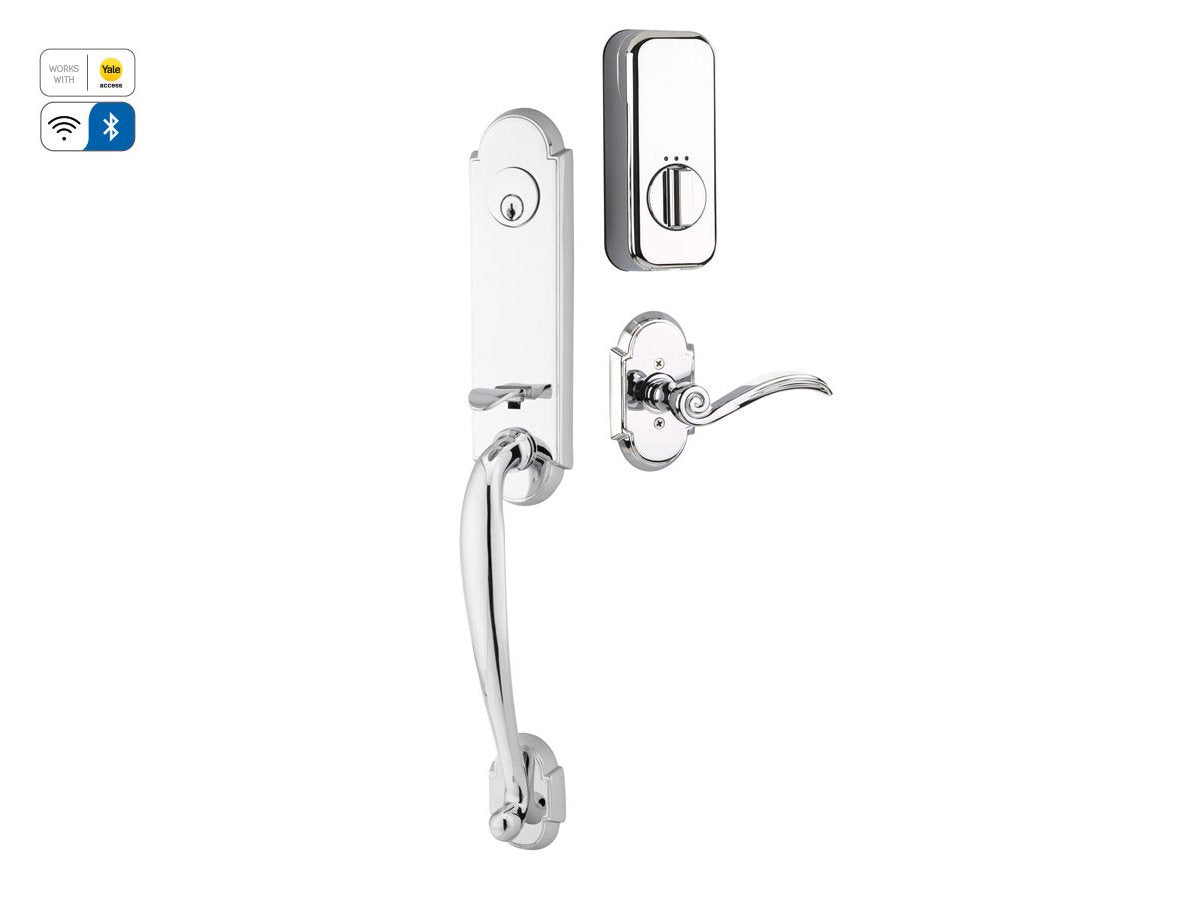 Emtek Brass Tubular Entrance Handlesets - Richmond