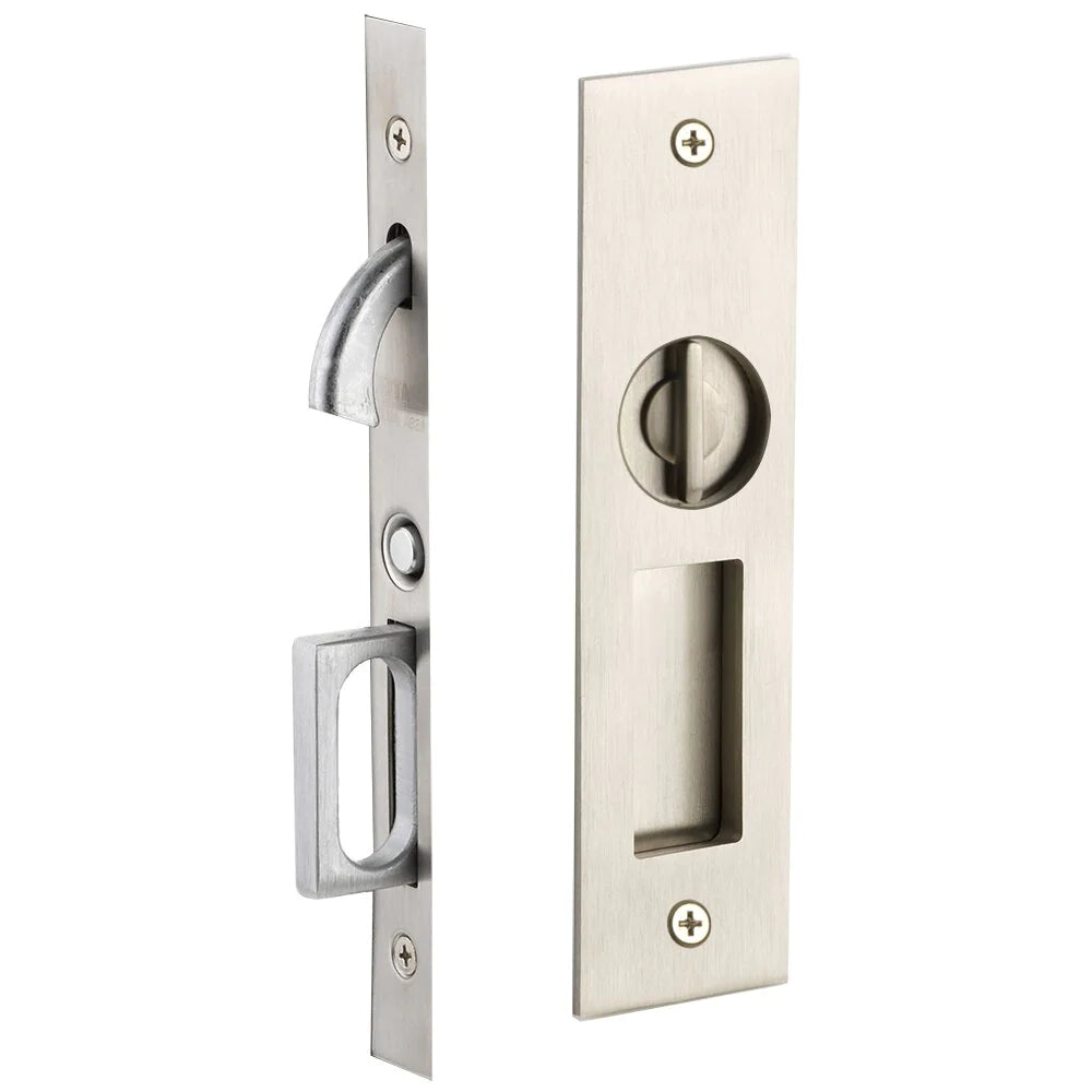 Emtek Narrow Modern Rectangular Pocket Door Mortise Locks