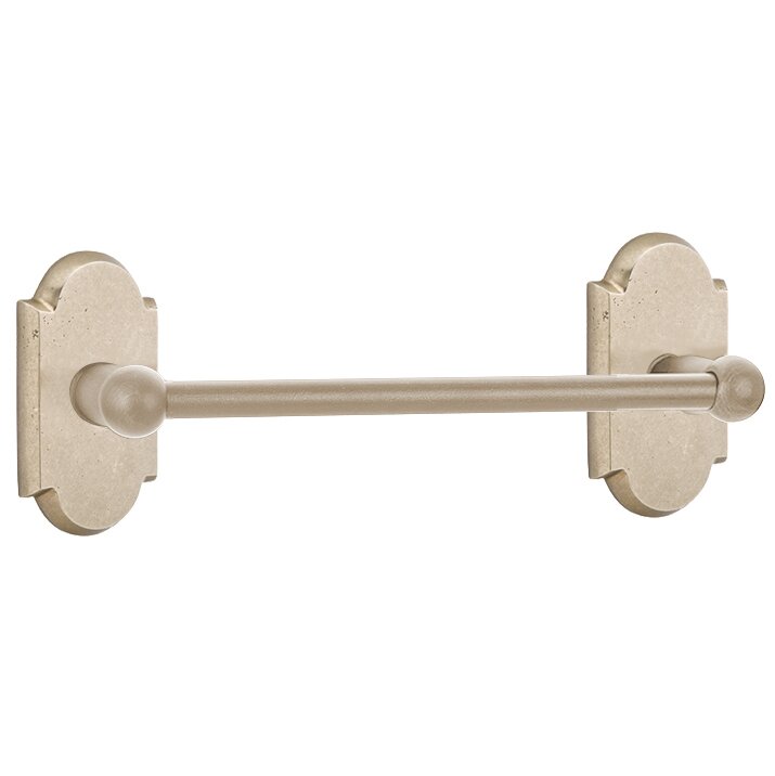 Emtek Sandcast Bronze Towel Bar