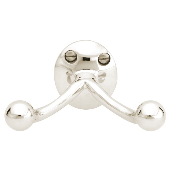 Emtek Traditional Brass Double Hook