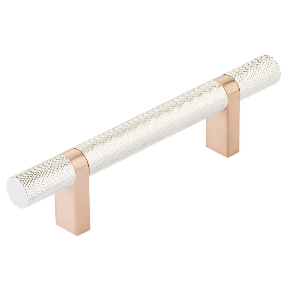 EMTEK SELECT Cabinet Bar Pull - Satin Copper Stem