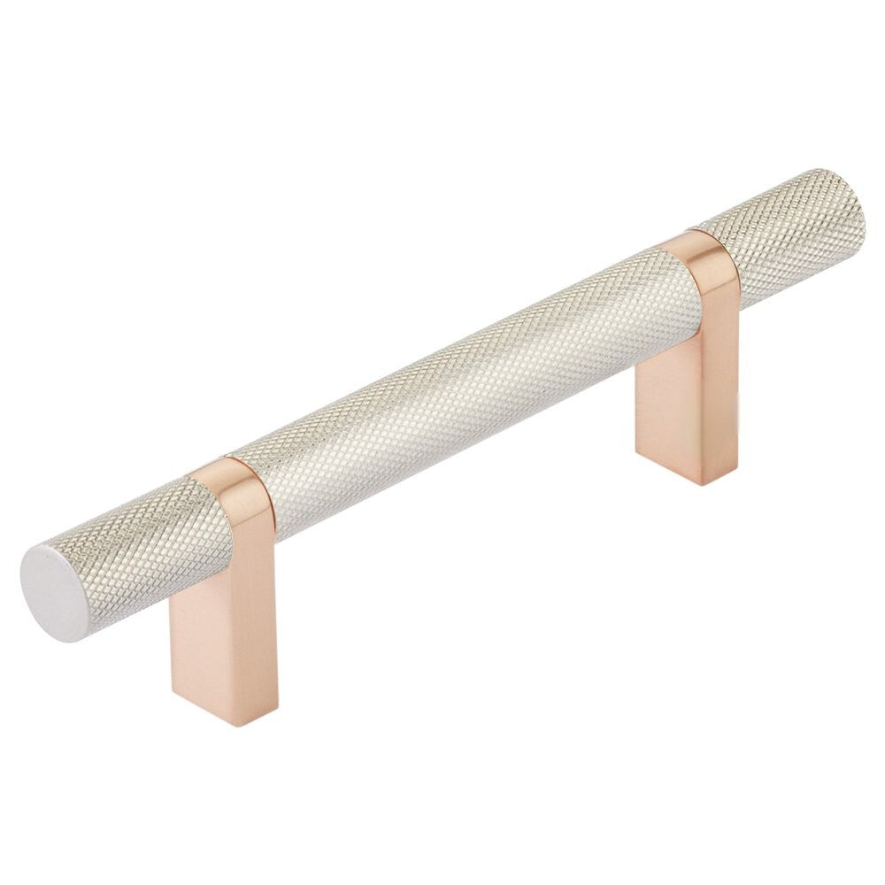 EMTEK SELECT Cabinet Bar Pull - Satin Copper Stem