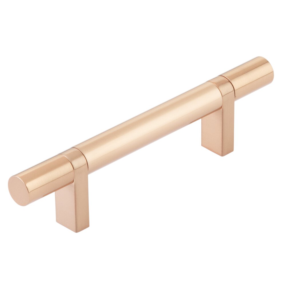 EMTEK SELECT Cabinet Bar Pull - Satin Copper Stem