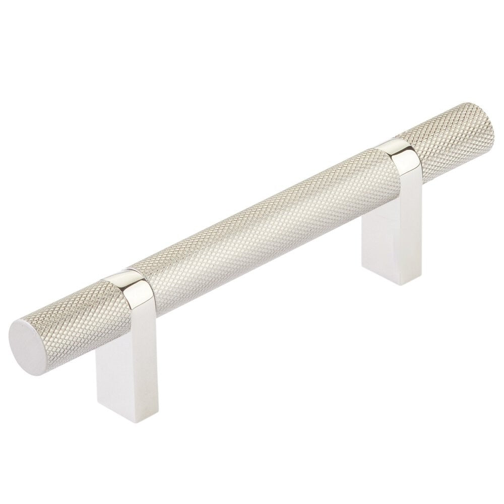 EMTEK SELECT Cabinet Bar Pull - Polished Nickel Stem