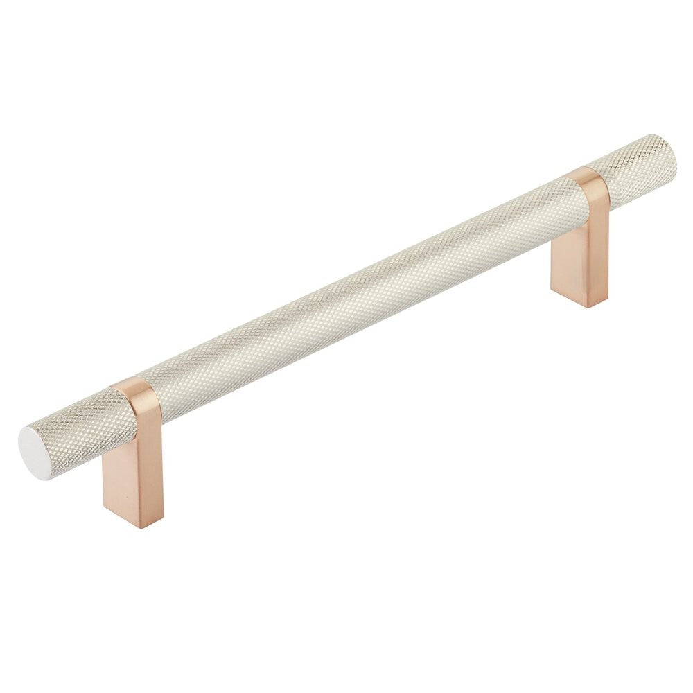 EMTEK SELECT Cabinet Bar Pull - Satin Copper Stem