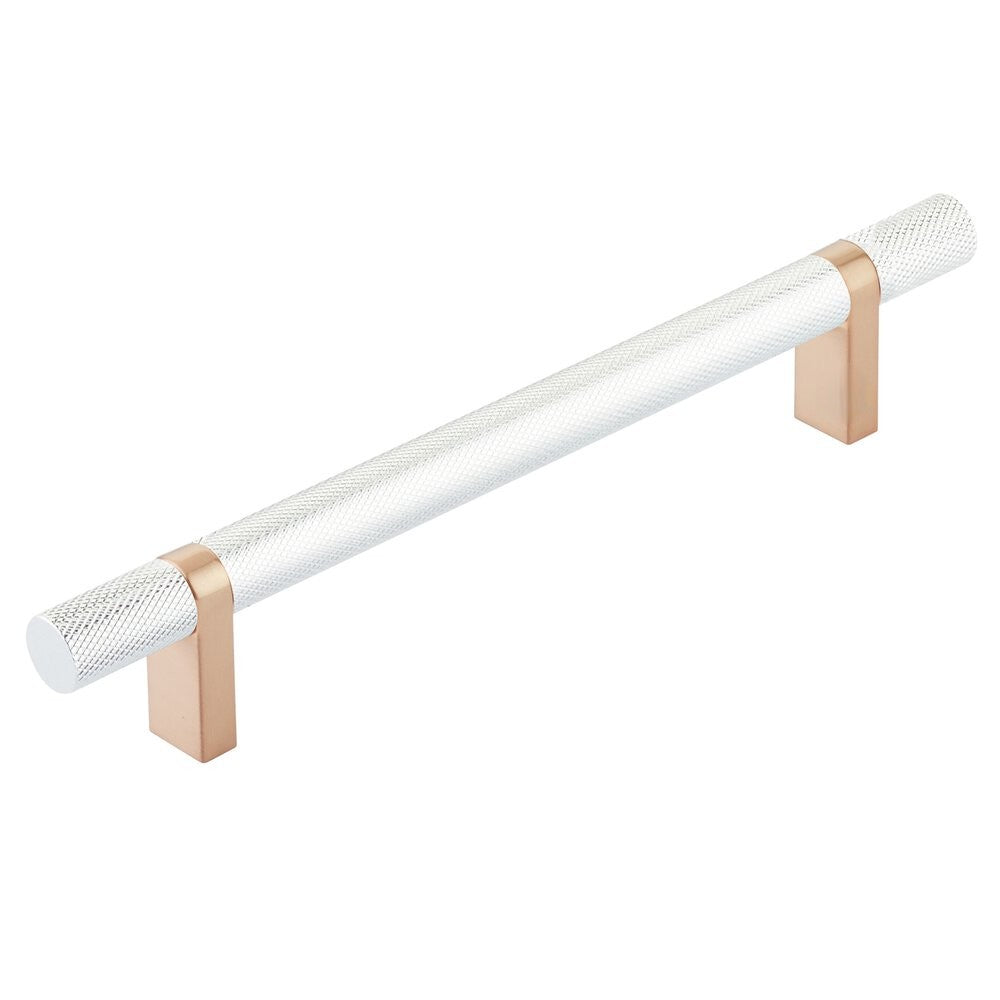 EMTEK SELECT Cabinet Bar Pull - Satin Copper Stem
