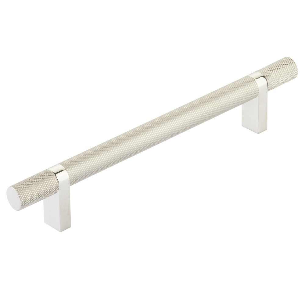 EMTEK SELECT Cabinet Bar Pull - Polished Nickel Stem