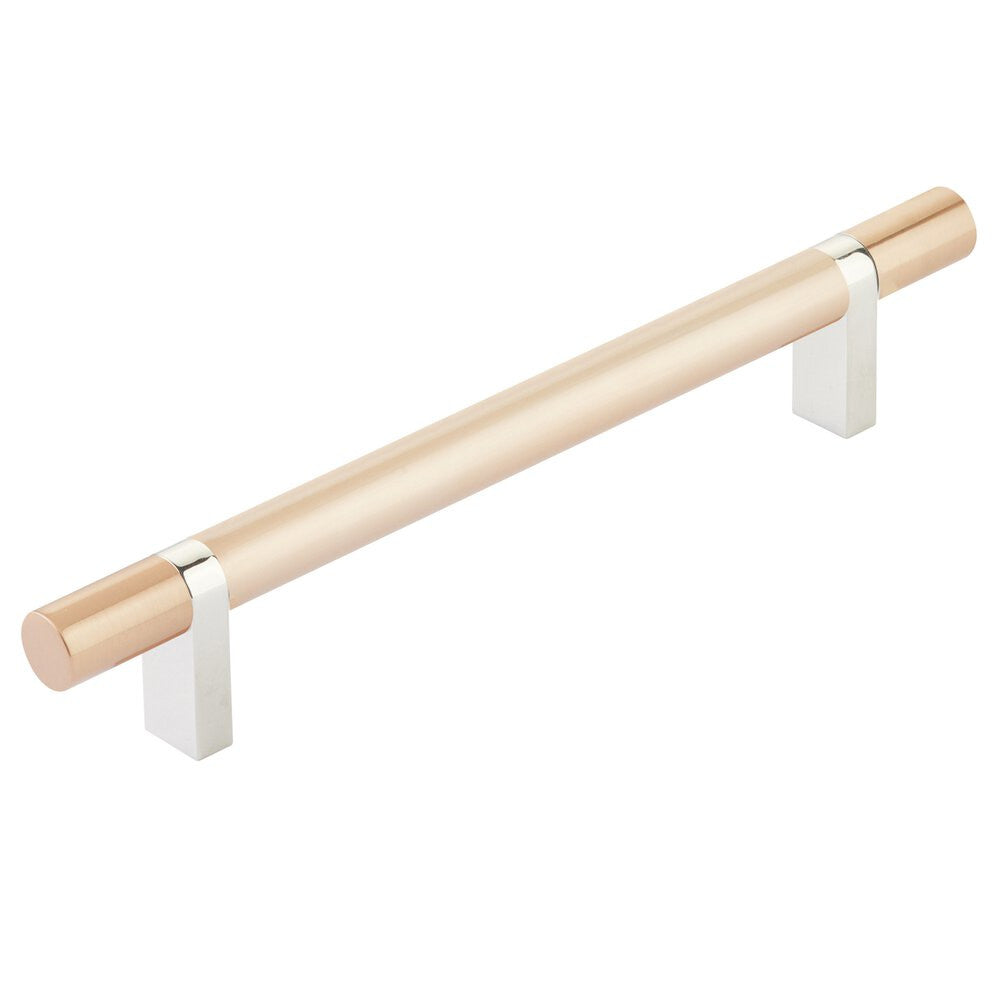 EMTEK SELECT Cabinet Bar Pull - Polished Nickel Stem