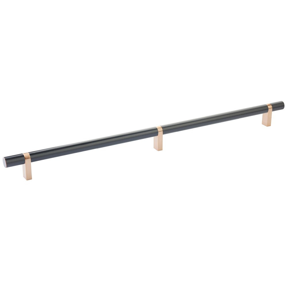 EMTEK SELECT Oversized Cabinet Bar Pull - Satin Copper Stem