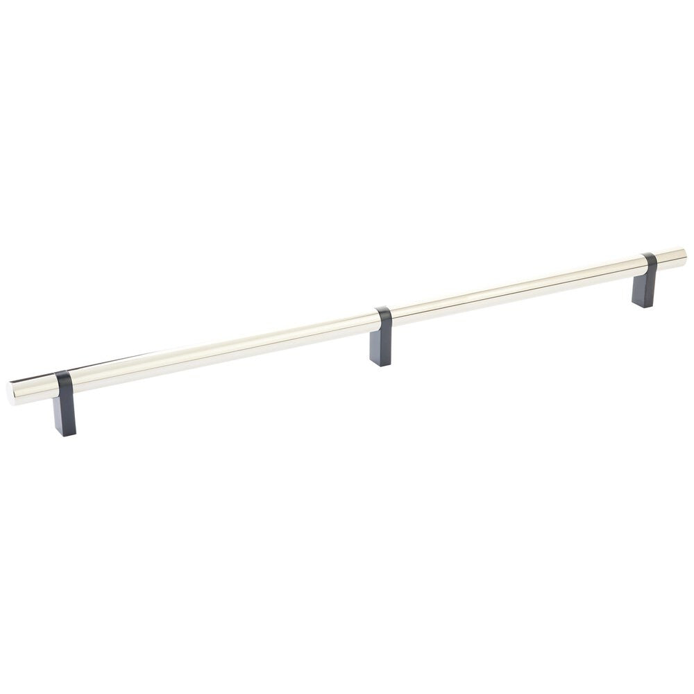 EMTEK SELECT Oversized Cabinet Bar Pull - Oil Rubbed Bronze Stem
