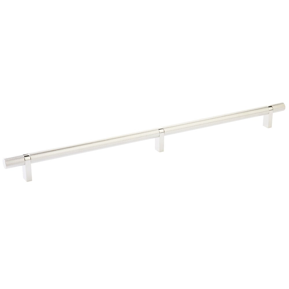 EMTEK SELECT Oversized Cabinet Bar Pull - Polished Nickel Stem
