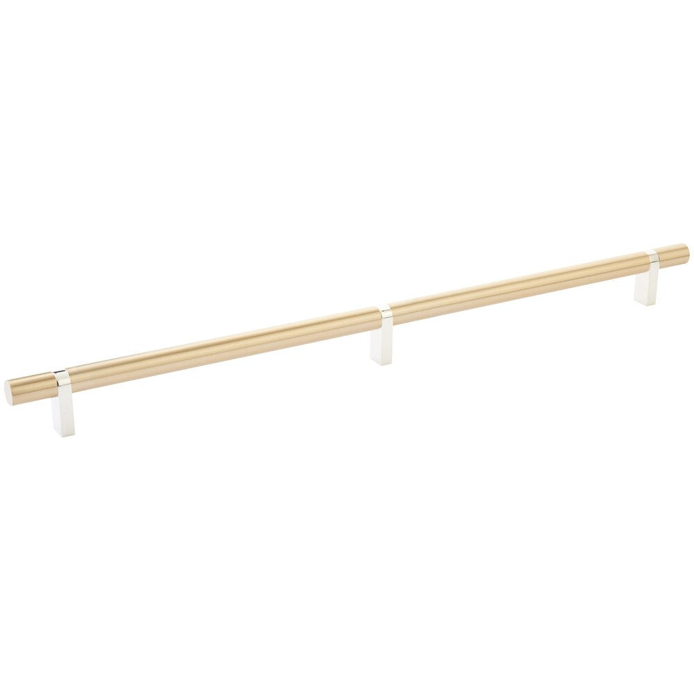 EMTEK SELECT Oversized Cabinet Bar Pull - Polished Nickel Stem