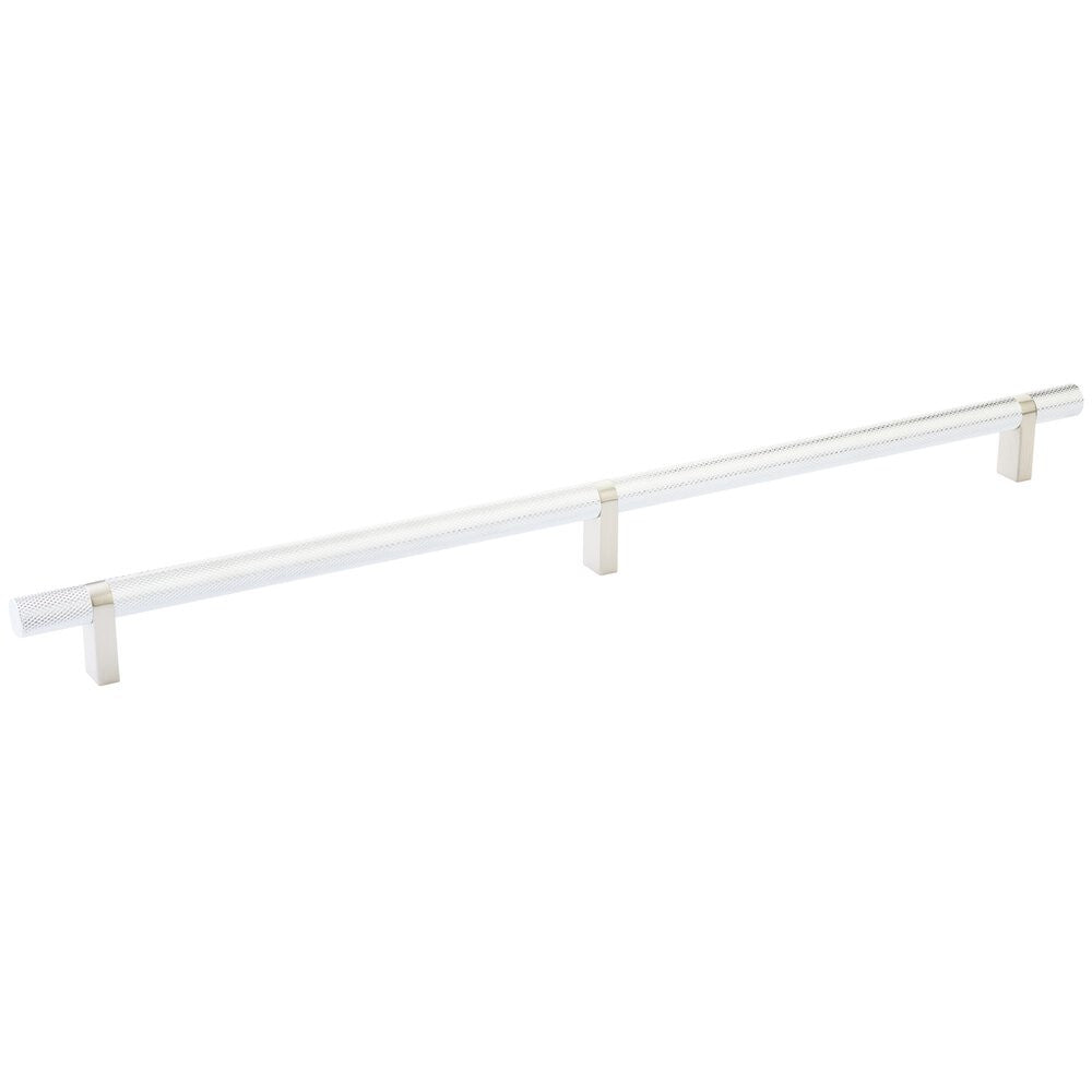 EMTEK SELECT Oversized Cabinet Bar Pull - Satin Nickel Stem