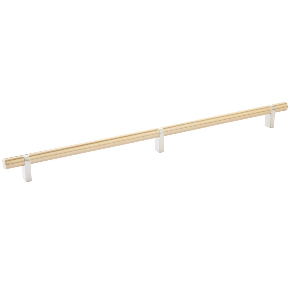 EMTEK SELECT Oversized Cabinet Bar Pull - Satin Nickel Stem