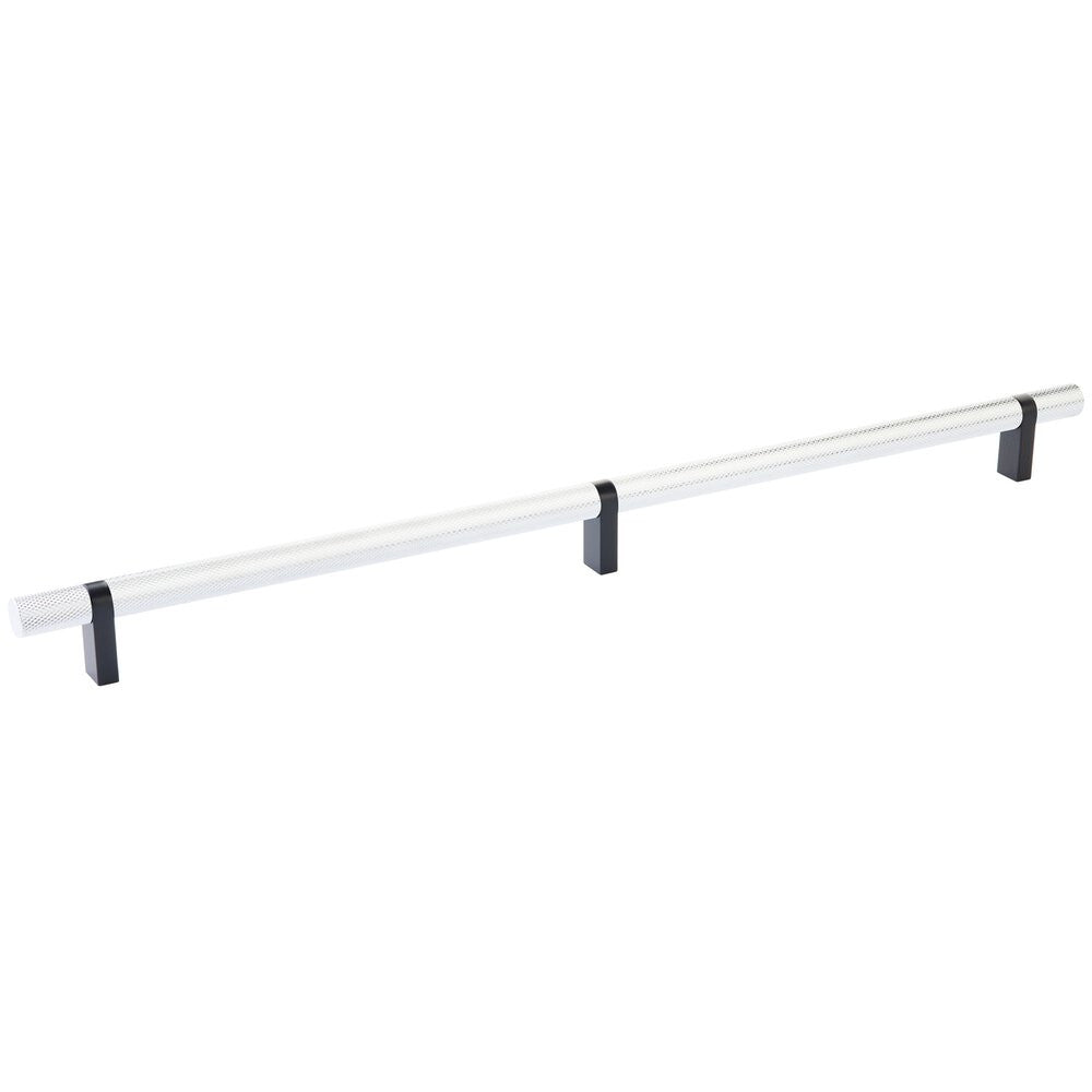 EMTEK SELECT Oversized Cabinet Bar Pull - Flat Black Stem