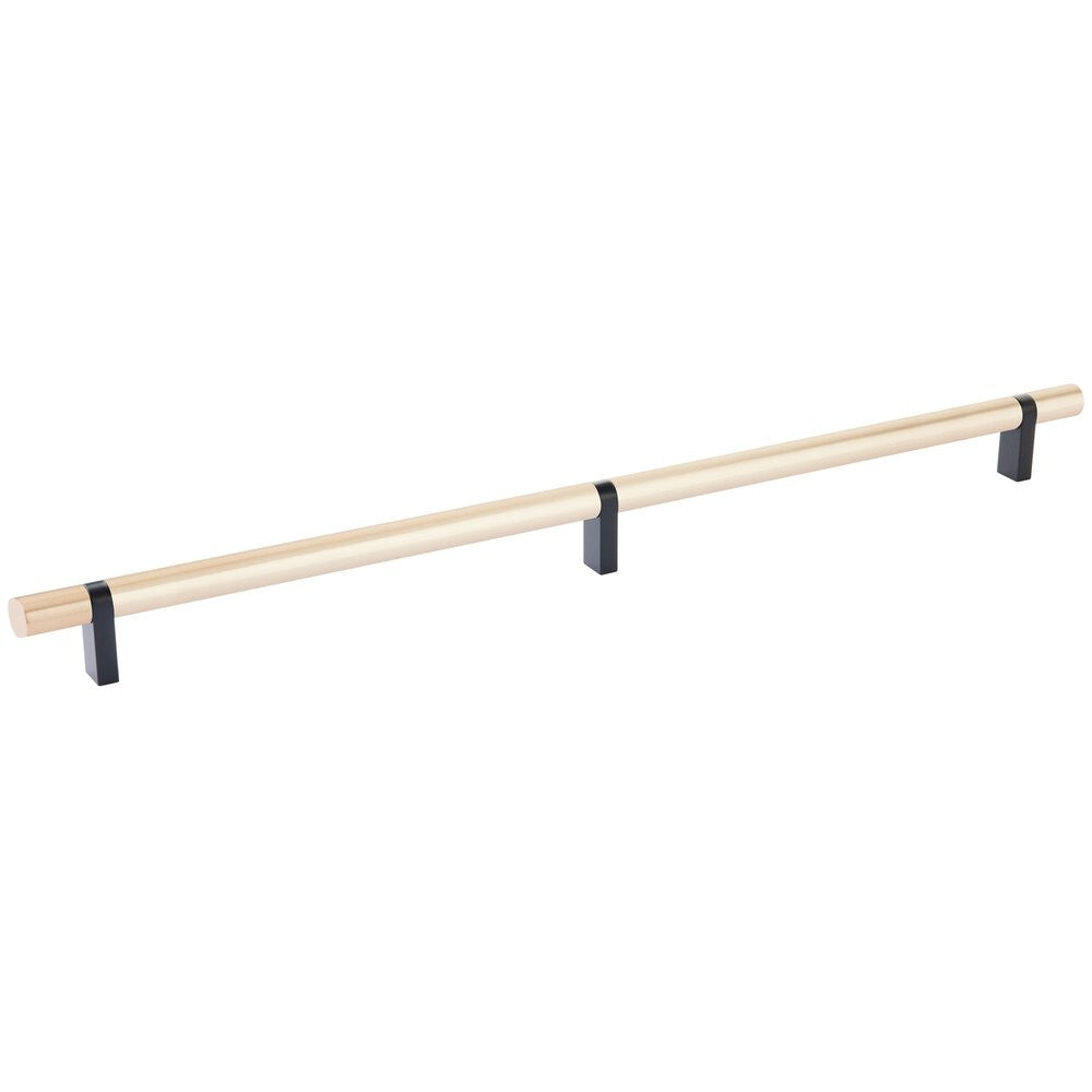 EMTEK SELECT Oversized Cabinet Bar Pull - Flat Black Stem