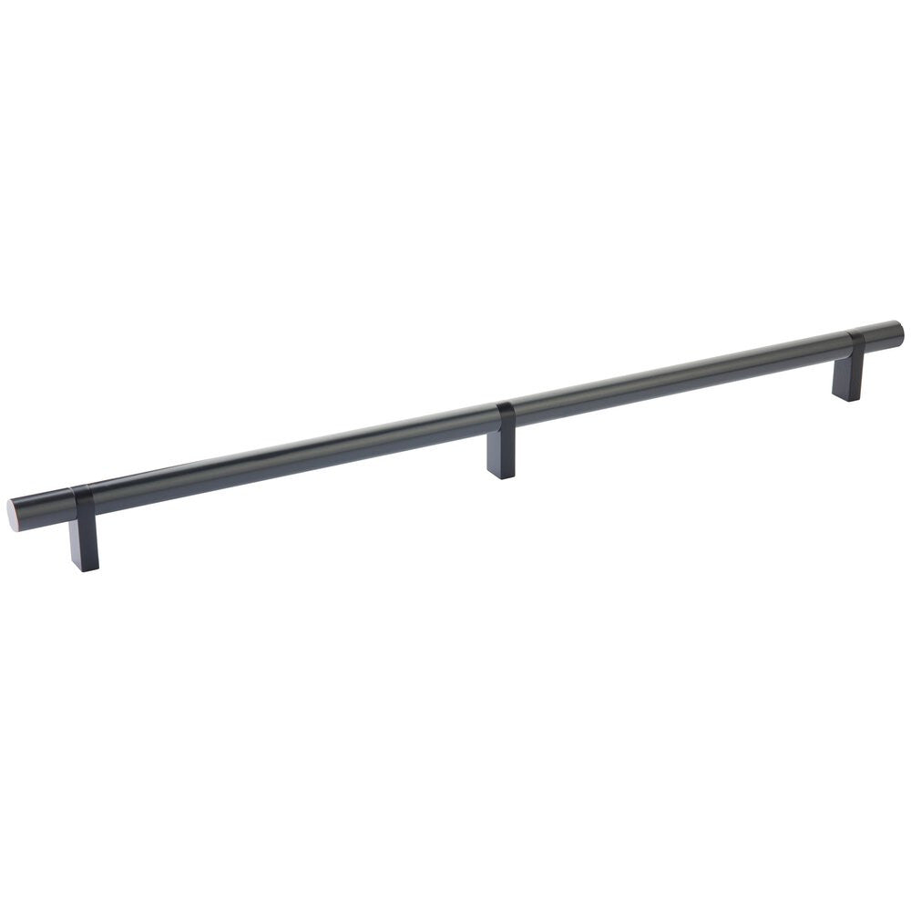 EMTEK SELECT Oversized Cabinet Bar Pull - Flat Black Stem
