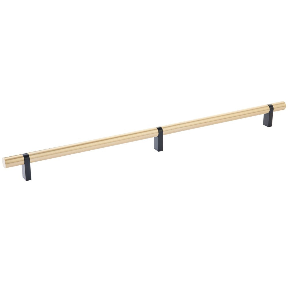 EMTEK SELECT Oversized Cabinet Bar Pull - Flat Black Stem