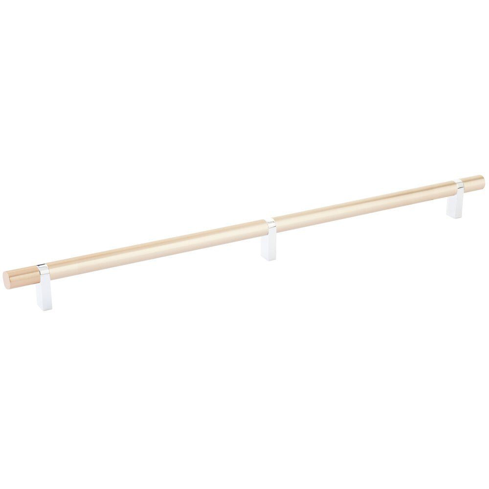 EMTEK SELECT Oversized Cabinet Bar Pull - Polished Chrome Stem