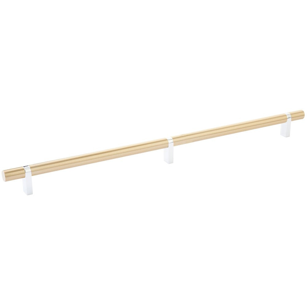 EMTEK SELECT Oversized Cabinet Bar Pull - Polished Chrome Stem