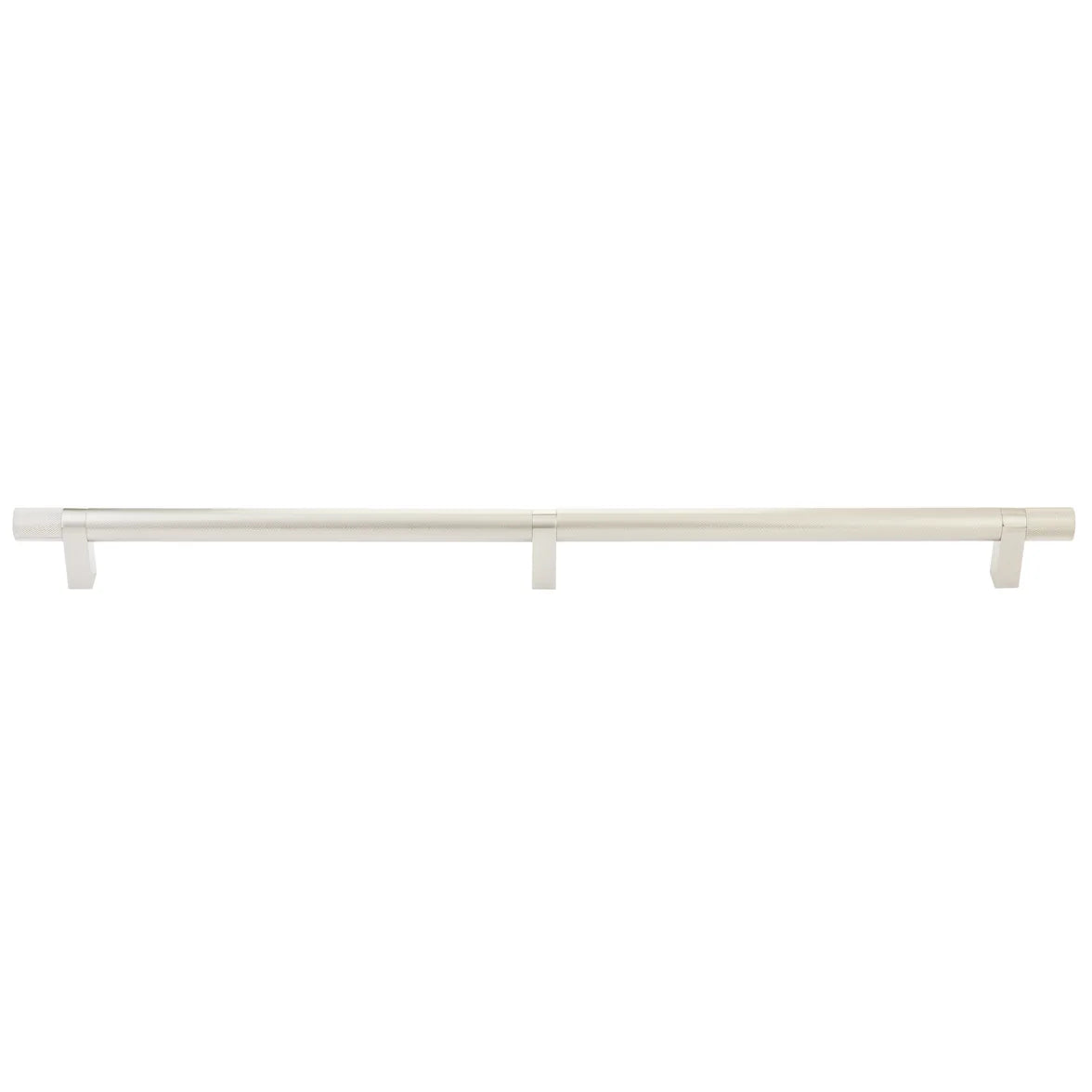 EMTEK SELECT Rectangular Stem Knurled Bar 24" Appliance Pull