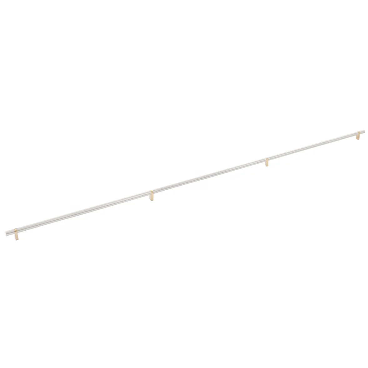 EMTEK SELECT Rectangular Stem Smooth Bar 54" Appliance Pull