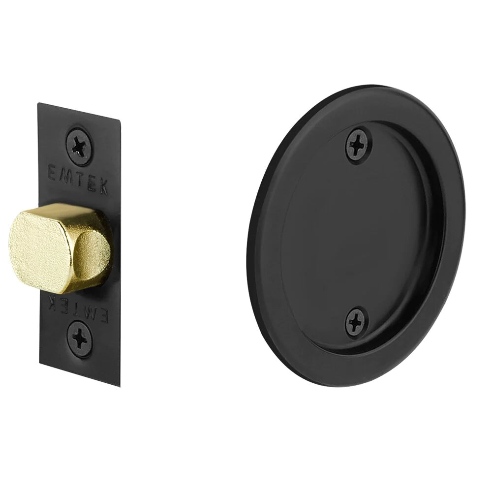 Emtek Round Pocket Door Tubular Locks