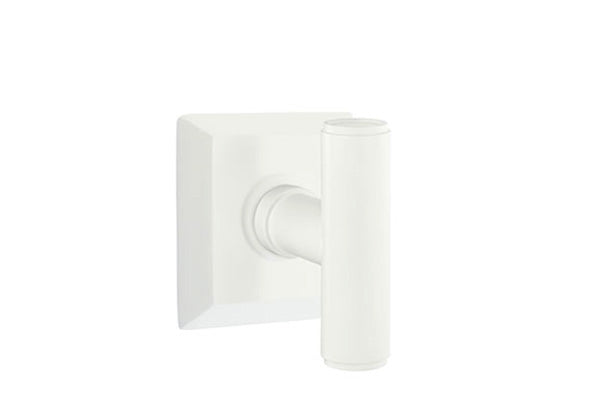 Emtek Studio Brass Door Handles - Ace Knob with Quincy Rosette