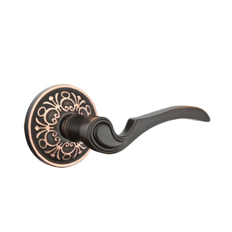 Emtek Door Handle - Cortina Lever Lancaster Rosette