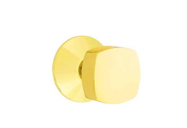 Emtek Freestone Knob with Modern Rosette