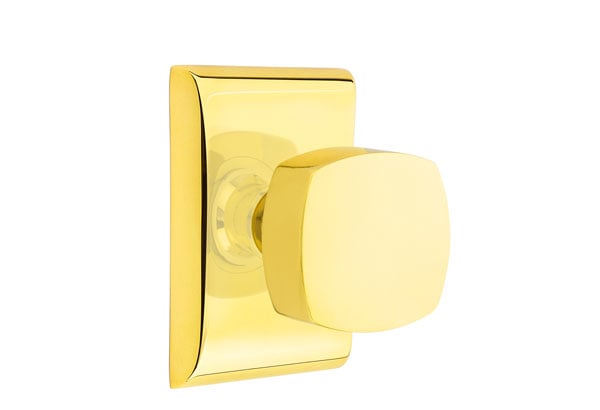 Emtek Freestone Knob with Neos Rosette