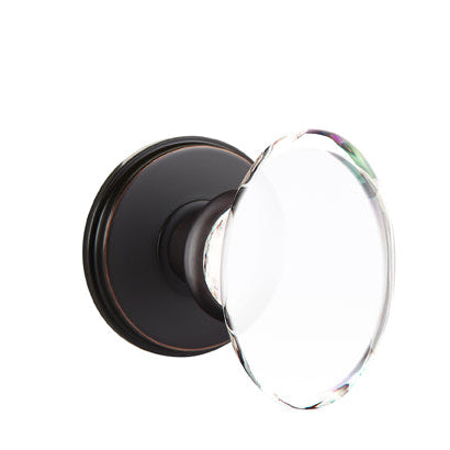 Emtek Glass Knobsets - Hampton Glass Knob - Watford Rosette