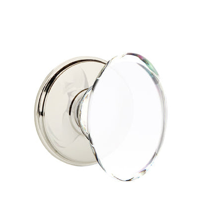 Emtek Glass Knobsets - Hampton Glass Knob - Watford Rosette