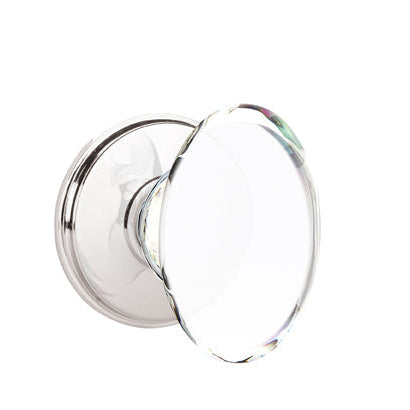 Emtek Glass Knobsets - Hampton Glass Knob - Watford Rosette