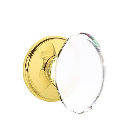 Emtek Glass Knobsets - Hampton Glass Knob - Watford Rosette