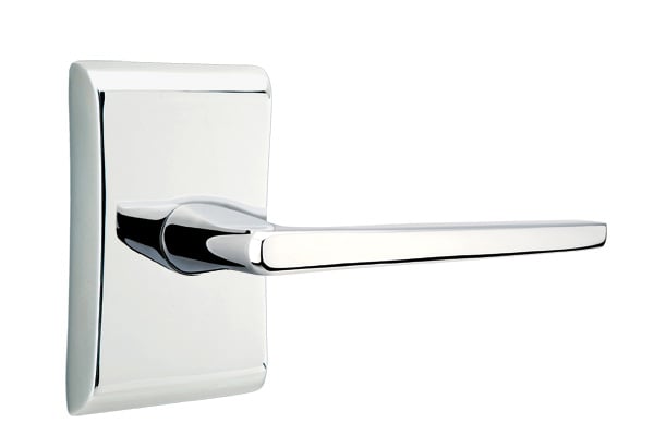 Emtek Hermes Lever with Neos Rosette