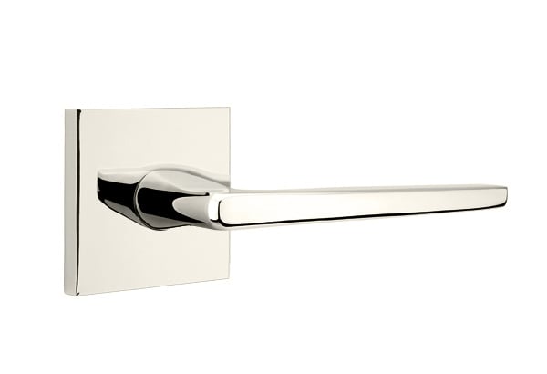 Emtek Hermes Lever with Square Rosette
