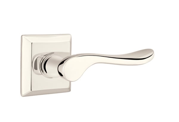 Emtek Luzern Lever with Quincy Rosette