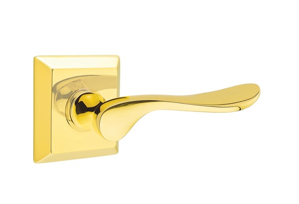 Emtek Luzern Lever with Quincy Rosette