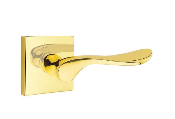 Emtek Luzern Lever with Square Rosette