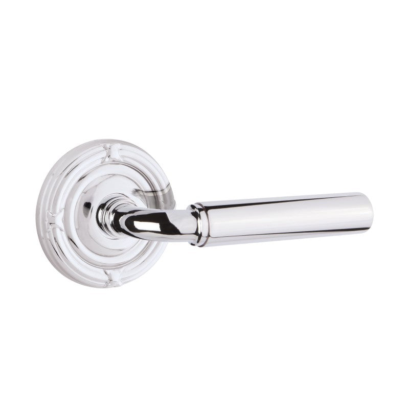 Emtek Door Handle - Manning Lever Ribbon & Reed Rosette