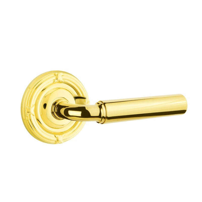 Emtek Door Handle - Manning Lever Ribbon & Reed Rosette