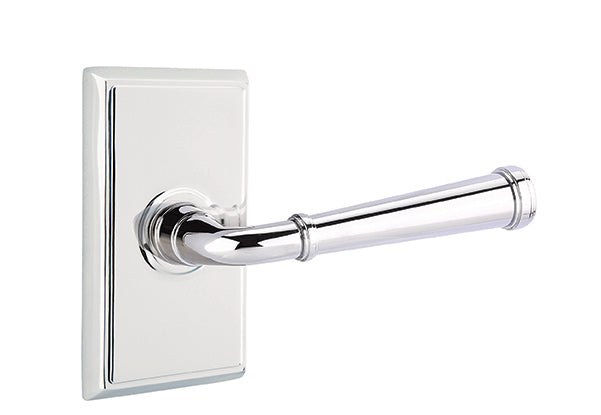 Emtek Door Handle - Merrimack Lever Rectangular Rosette