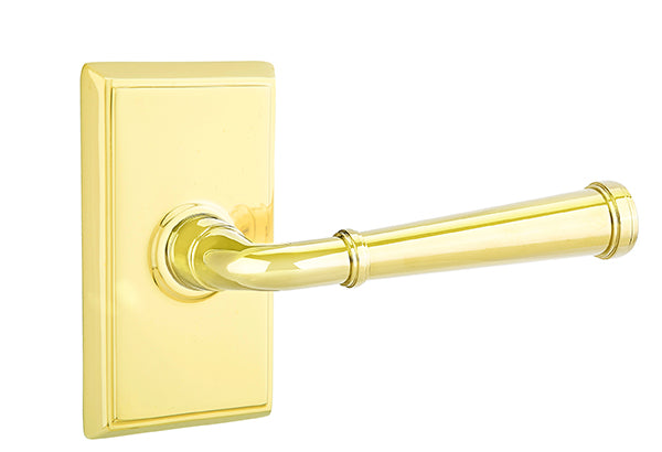 Emtek Door Handle - Merrimack Lever Rectangular Rosette