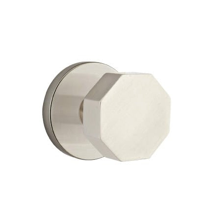 Emtek Octagon Knob with Disk Rosette