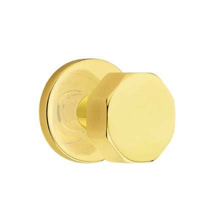 Emtek Octagon Knob with Disk Rosette