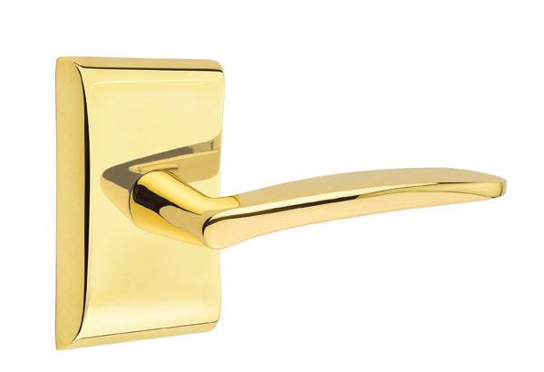 Emtek Poseidon Lever with Neos Rosette
