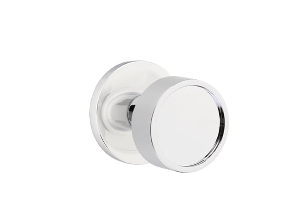 Emtek Disk Rosette with Verve Knob