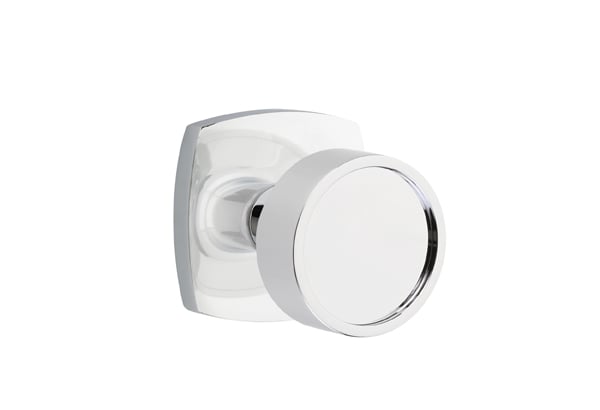 Emtek Urban Modern Rosette with Verve Knob